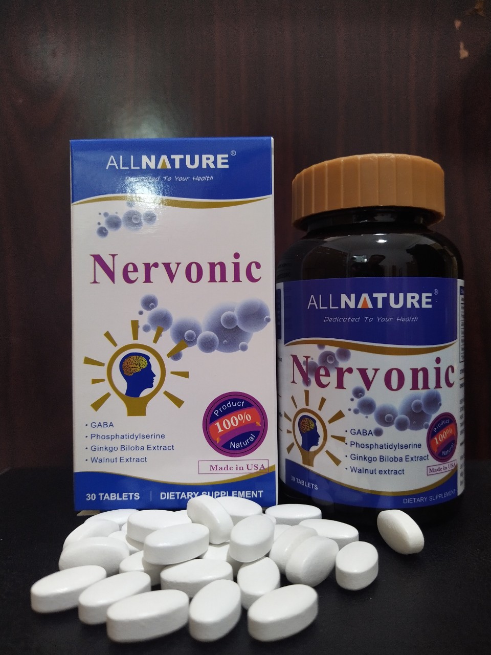 Nervonic - Bổ não : cung cấp chất dẫn truyền và dưỡng chất!